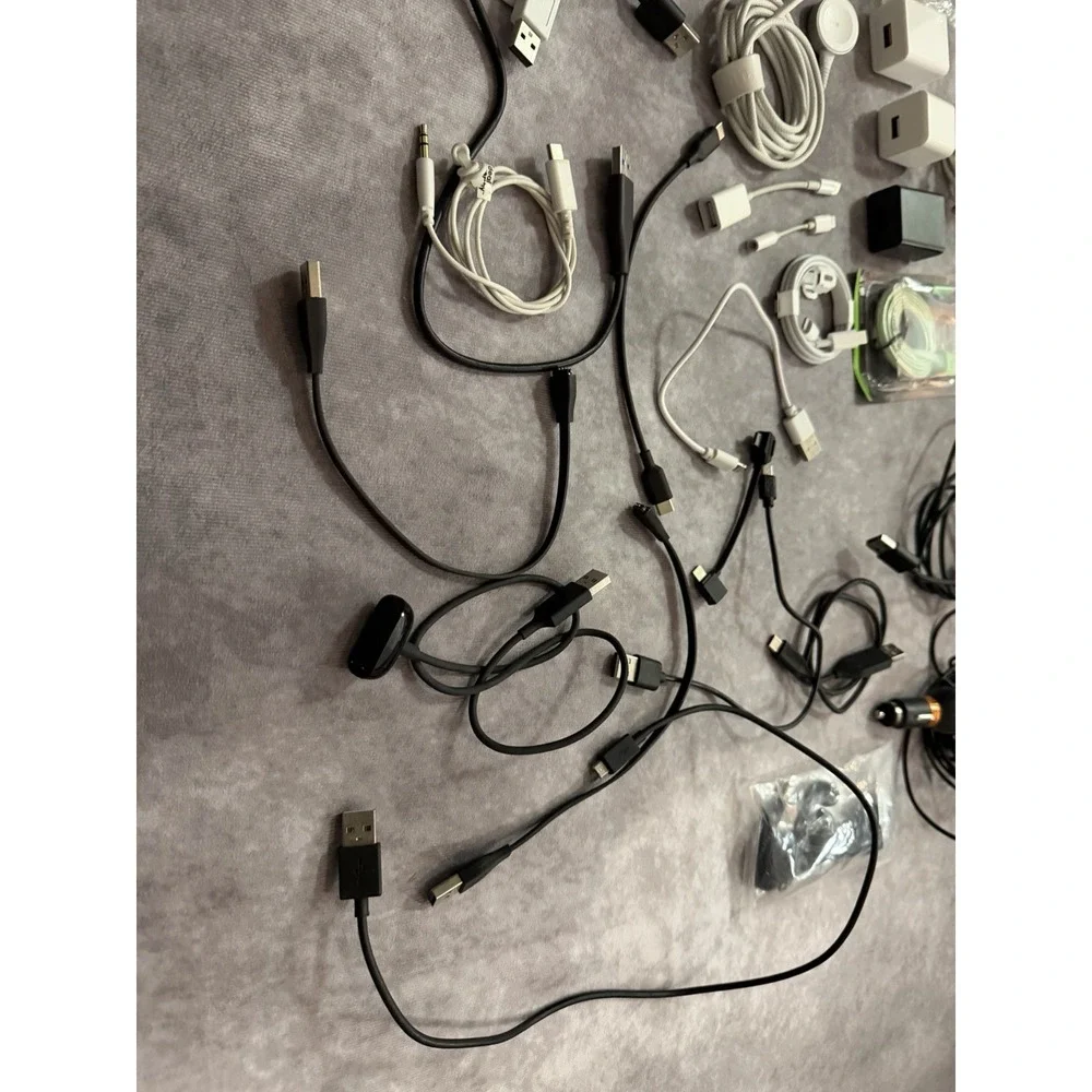 CIRCUIT Mixed Lot USB Charging Cables, Adapters & Wall Chargers